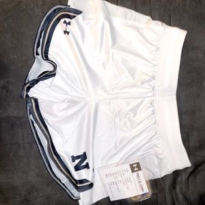 Small White Adidas shorts, brand new with tag on